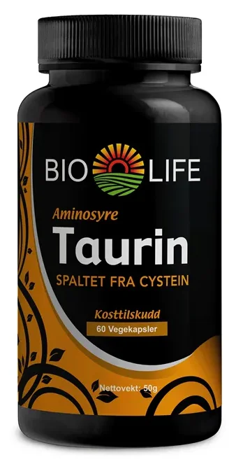 Bio-Life Taurin Aminosyre 60 Kapsler v:6036482