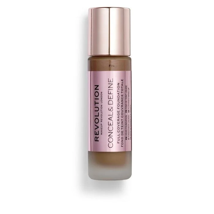 Makeup Revolution Conceal & Define Foundation F14, 23 ml v:1981777