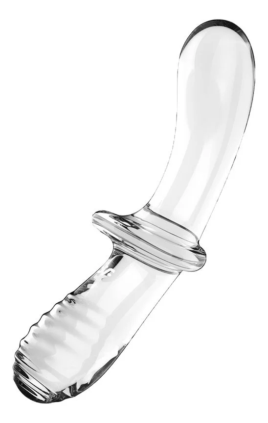 Satisfyer Double Crystal transparent glasdildo v:6093329