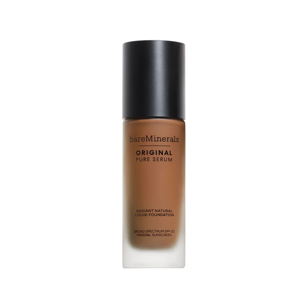 Original Pure Serum Radiant Natural Liquid Foundation Mineral SPF20 5 Deep Neutral - bareMinerals v:8531602