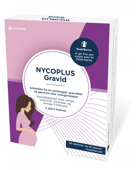 Nycoplus Gravid kapsler og tabletter 56+56 stk v:7385178 Nycoplus Gravid kapsler og tabletter 56+56 stk v:7385178