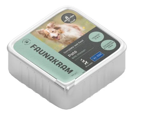 Faunakram pate til hund, kylling – 300 g. v:8391644 Faunakram pate til hund, kylling – 300 g. v:8391644