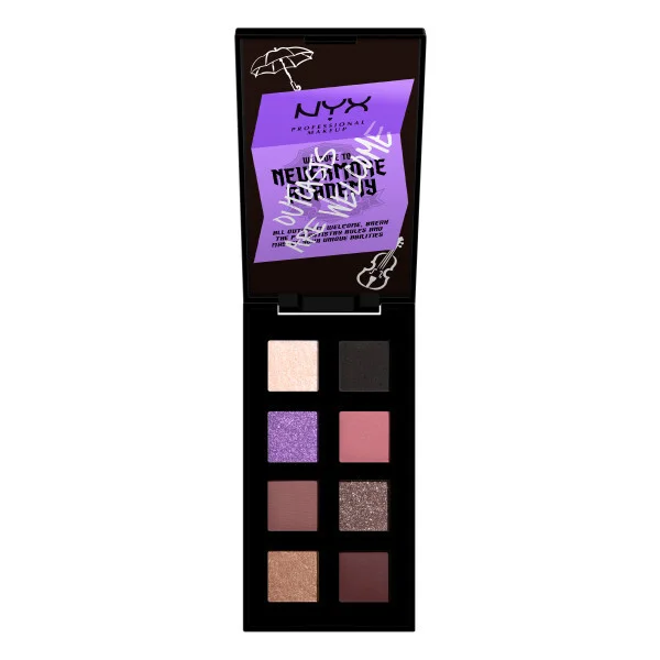 NYX øyenskyggepalett med 8 veganske nyanser v:1662709 NYX øyenskyggepalett med 8 veganske nyanser v:1662709