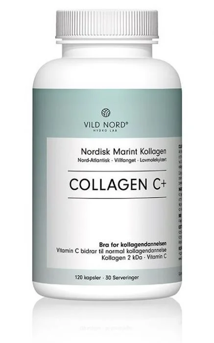Vild Nord Nordisk Marint Collagen C+ kapsler 120 stk v:6851411 Vild Nord Nordisk Marint Collagen C+ kapsler 120 stk v:6851411