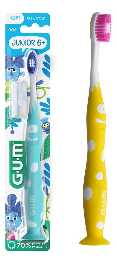 Gum Junior tandbørste 215M (6-9 år) – 1 stk v:2512965 Gum Junior tandbørste 215M (6-9 år) – 1 stk v:2512965