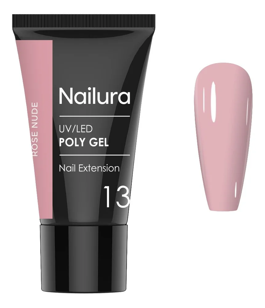 Nailura Poly Gel 13 - Rose Nude - 30 g. v:9479689