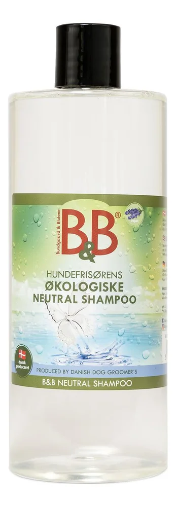 B&B Nøytral Shampoo – 750 ml. v:9978135