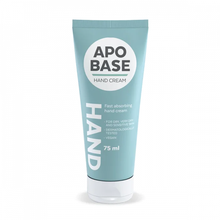 Apobase håndkrem for tørr og sensitiv hud 75 ml v:9169854 Apobase håndkrem for tørr og sensitiv hud 75 ml v:9169854