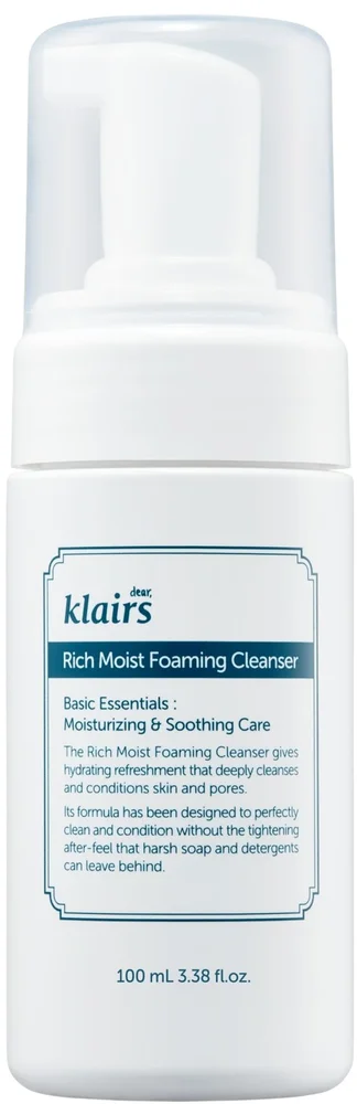 Klairs Rich Moist Soothing Foaming Cleanser 100 ml v:6686815 Klairs Rich Moist Soothing Foaming Cleanser 100 ml v:6686815