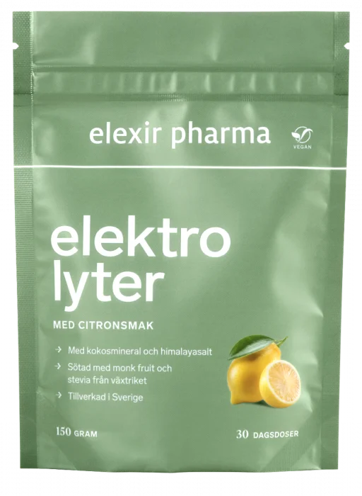 Elexir Pharma Elektrolyter Sitron 150 g | Elektrolyttilskudd v:2588965 Elexir Pharma Elektrolyter Sitron 150 g | Elektrolyttilskudd v:2588965