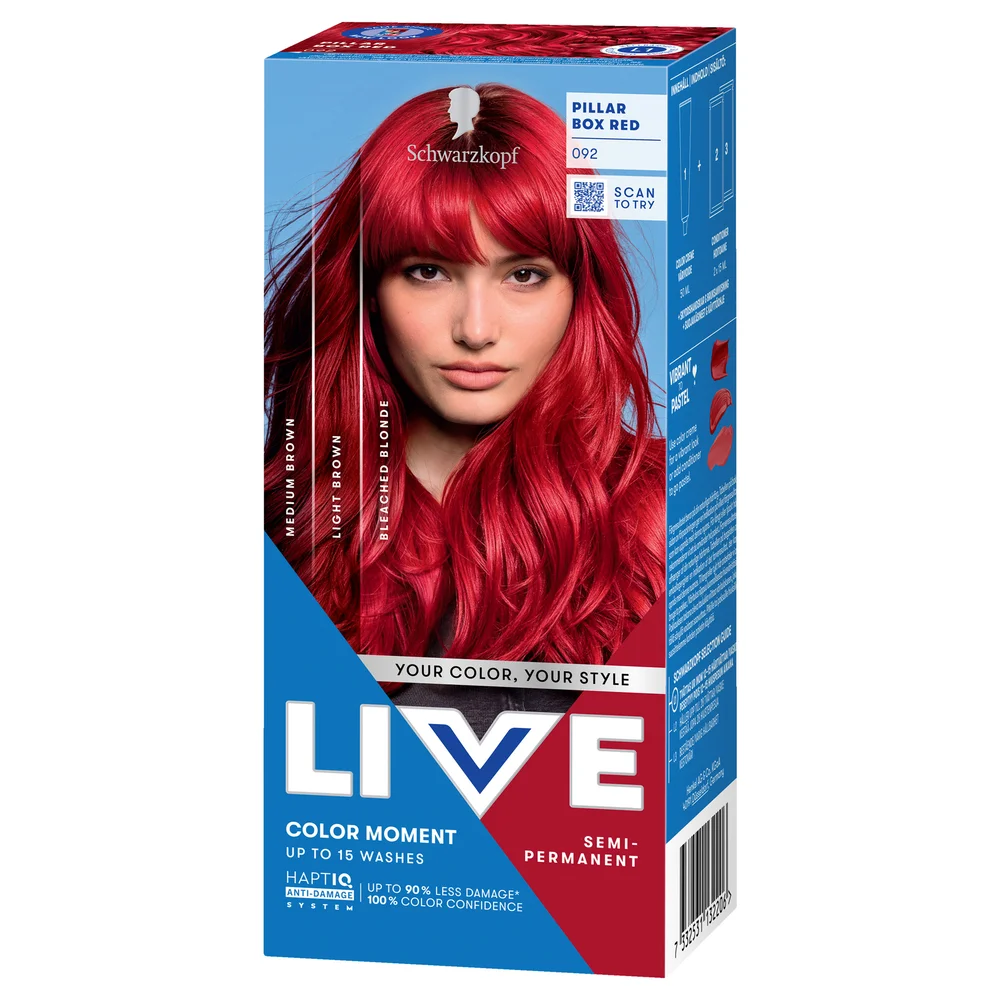 Schwarzkopf Live UB 92 Pillar Box Red v:6653289