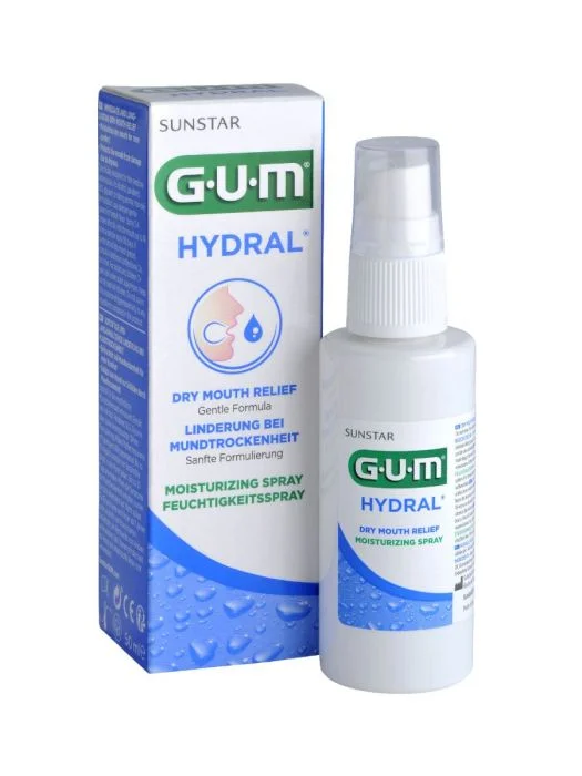 Gum Hydral Dry Mouth Spray 50 ml – lindring ved munntørrhet v:5115574 Gum Hydral Dry Mouth Spray 50 ml – lindring ved munntørrhet v:5115574