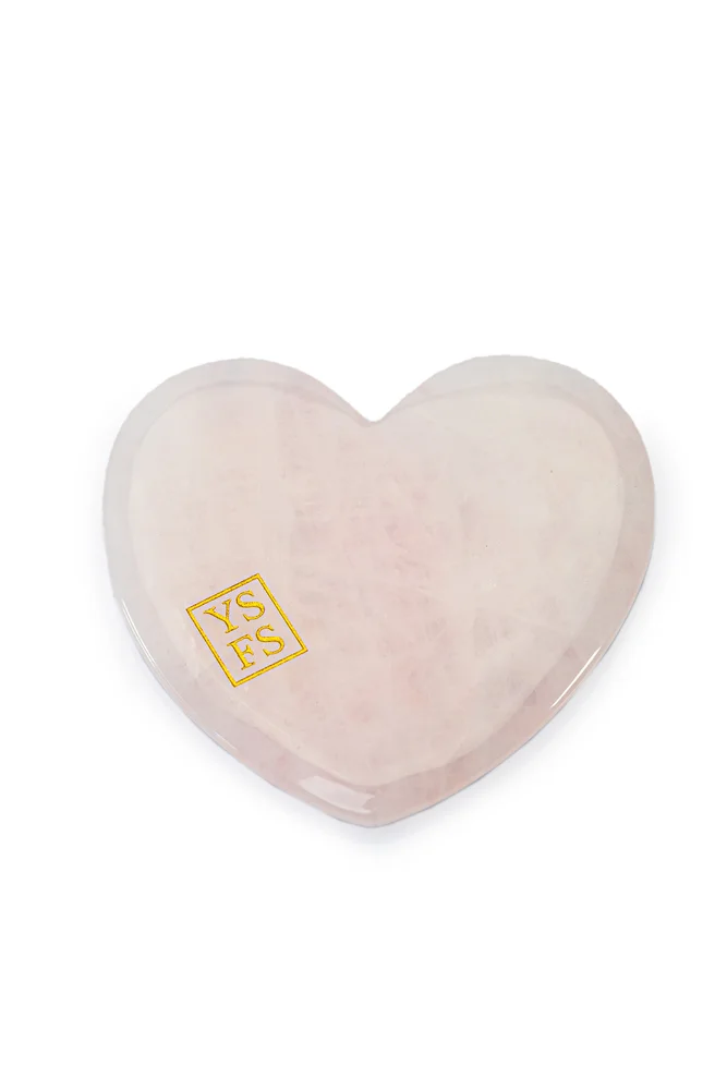 YSFS Gua Sha Rose Quartz Heart – Hudpleieverktøy v:2739999 YSFS Gua Sha Rose Quartz Heart – Hudpleieverktøy v:2739999