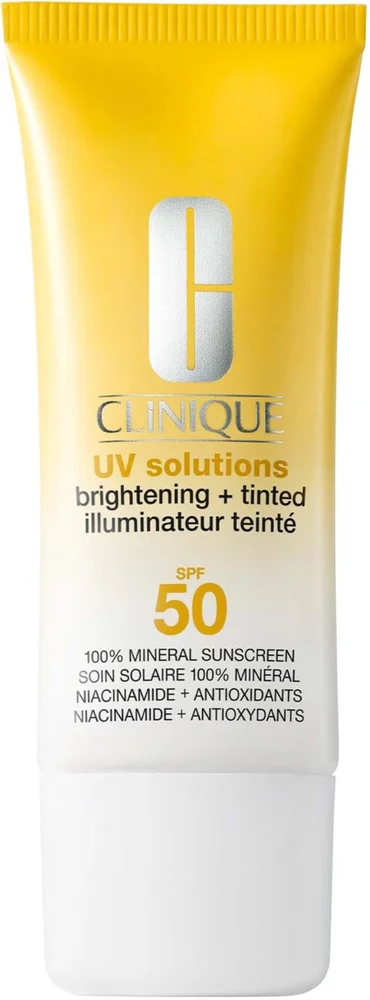 Clinique UV Solutions Brightening + Tinted Sunscreen SPF 50 Medium v:8737580 Clinique UV Solutions Brightening + Tinted Sunscreen SPF 50 Medium v:8737580