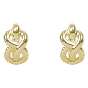 Snö Of Sweden Everly Small Knot Ear Plain Gold Onesize v:7188634