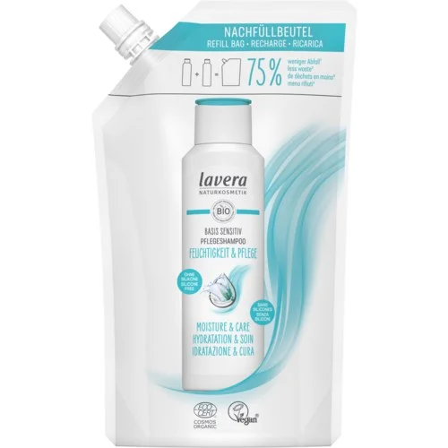 Lavera Basis Sensitiv Moisture & Care shampoo refill bag v:9290708 Lavera Basis Sensitiv Moisture & Care shampoo refill bag v:9290708