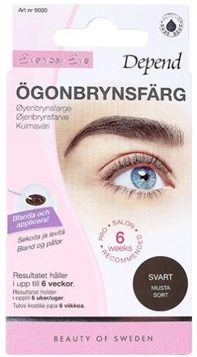 Depend Everyday Eyebrow Black | brynsfarge v:7792276