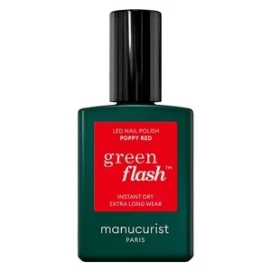 Manucurist Green Flash Led Nail Polish Poppy Red 15ml v:7023464 Manucurist Green Flash Led Nail Polish Poppy Red 15ml v:7023464