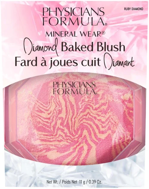 Physicians Formula Mineral Wear® Diamond Baked Blush Ruby Diamond v:1780914 Physicians Formula Mineral Wear® Diamond Baked Blush Ruby Diamond v:1780914