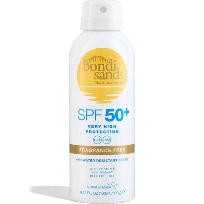 Bondi Sands SPF 50+ Fragrance Free Suncreen Spray 160 g v:4643387 Bondi Sands SPF 50+ Fragrance Free Suncreen Spray 160 g v:4643387