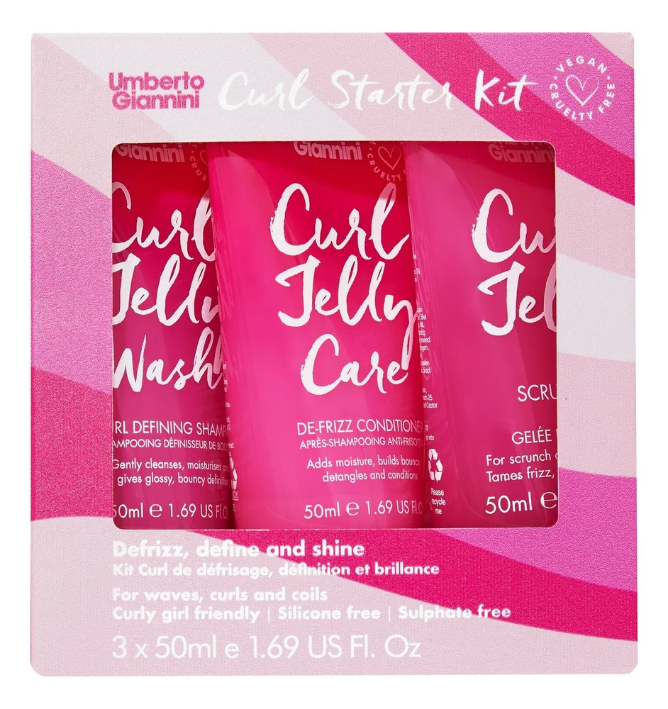 Umberto Giannini Curl Jelly Starter Kit – 3×50 ml. v:7803534 Umberto Giannini Curl Jelly Starter Kit – 3×50 ml. v:7803534
