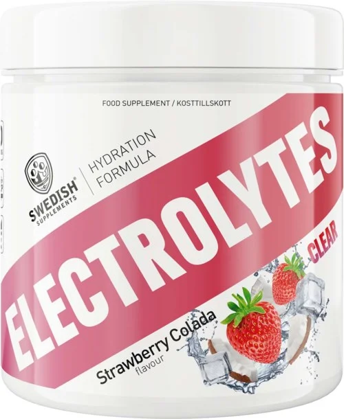 Swedish Supplements Clear Electrolytes – Strawberry Colada 240 g v:4516192