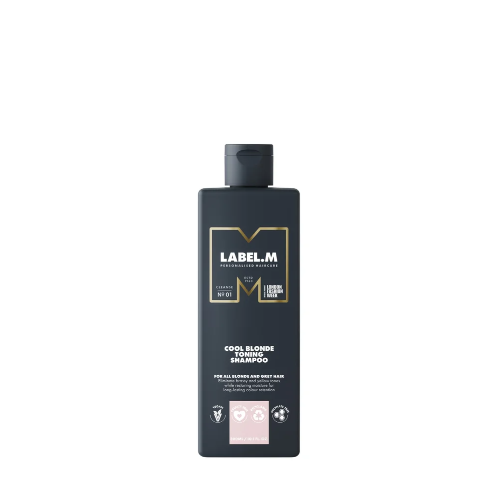 Cool Blonde Toning Shampoo 300 ml – label.m v:5403438