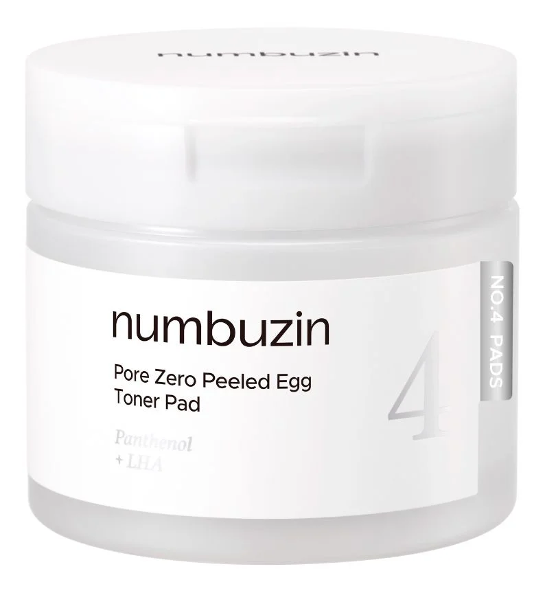 Numbuzin No.4 Pore Zero Peeled Egg Toner Pad - 70 stk. v:7601455