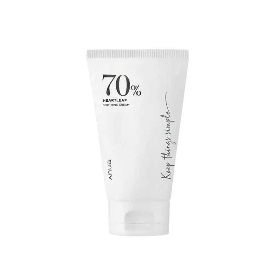 Anua Heartleaf 70% Soothing Cream – Perfekt for sensitiv hud v:9413169