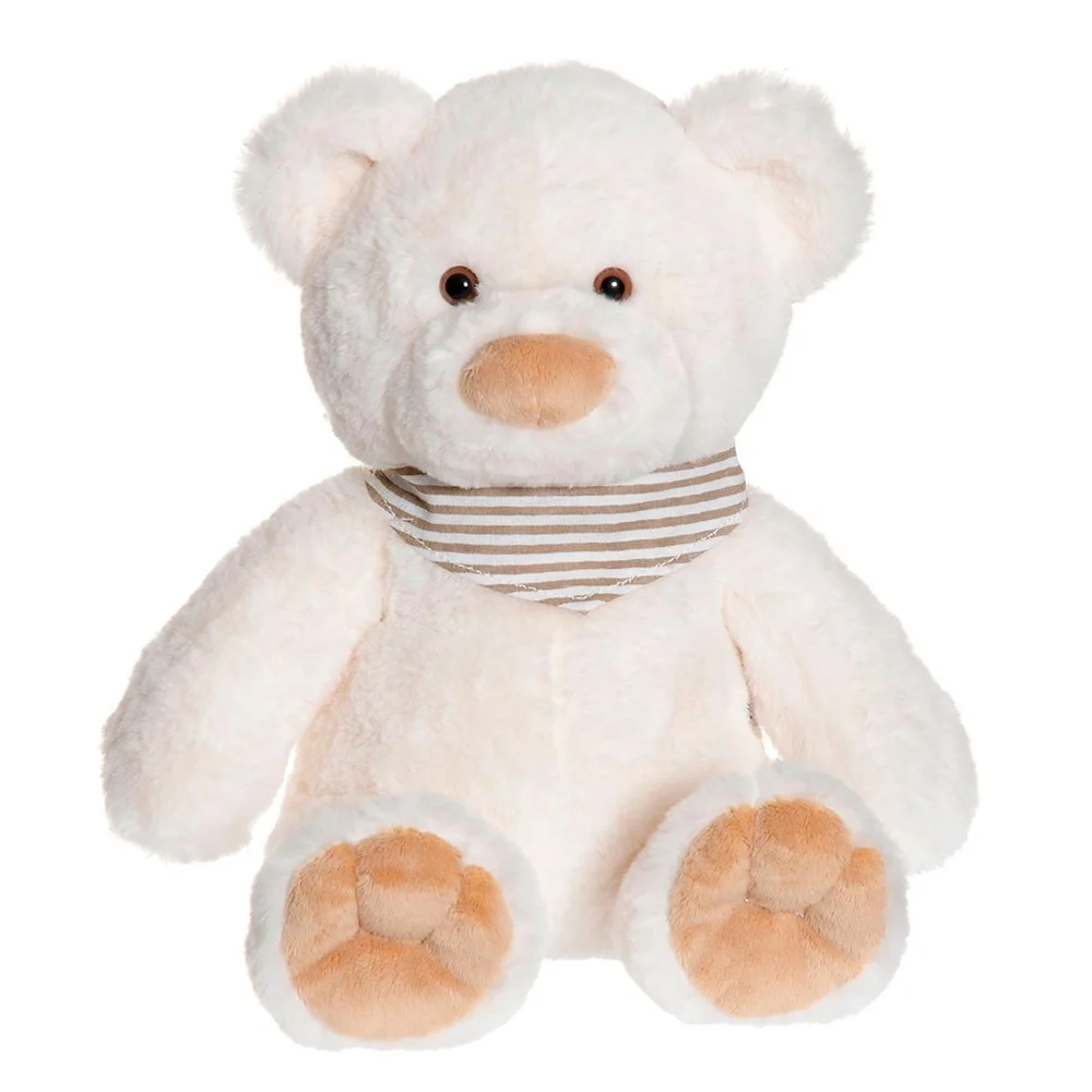 Teddykompaniet Malte Bamse - kremhvit v:6913746