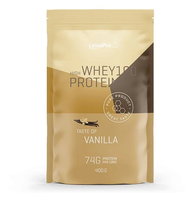 LinusPro Whey100 Vanilla – 400g. v:4496816
