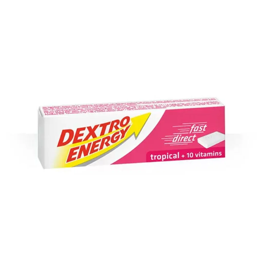 Dextro Energy Tropical – 14 stk. v:9449205 Dextro Energy Tropical – 14 stk. v:9449205