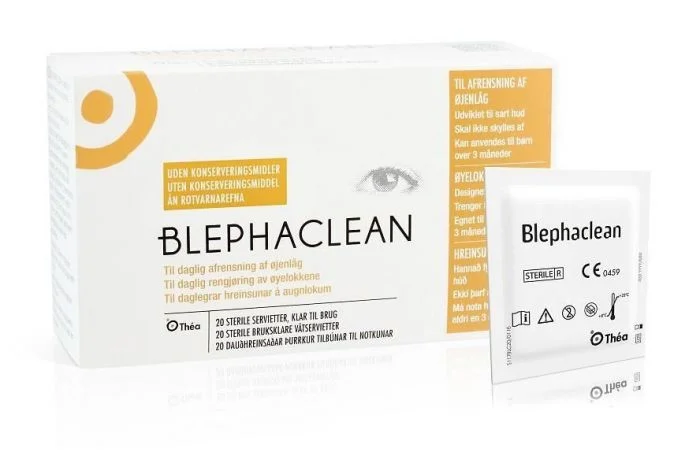 Blephaclean Sterile våtservietter 20stk v:5270791