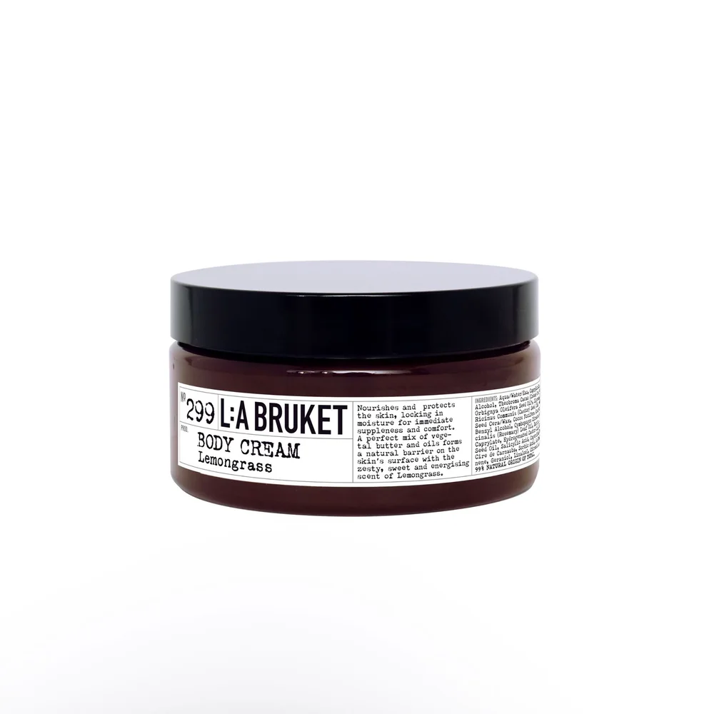 298 Body Cream Lemongrass 350 g – L:A BRUKET v:5901989