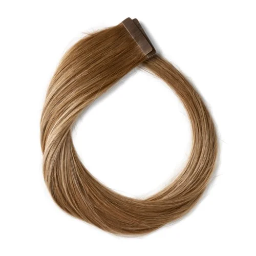 Rapunzel of Sweden Classic 4 Premium Tape Extensions Straight / Classic Tape 4 cm / 8 pieces 40 cm Brownish Blonde Balayage B5.0/8.4 v:3246278