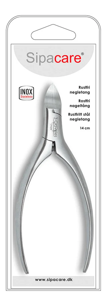 SipaCare Negletang Inox stål – 14 cm. v:9103412 SipaCare Negletang Inox stål – 14 cm. v:9103412