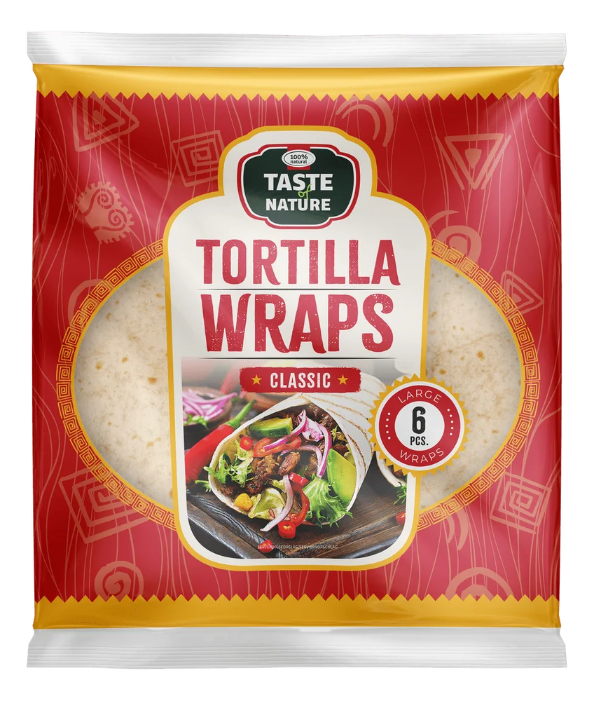 Taste of Nature Tortilla Wraps Classic – 370 g. v:6728970 Taste of Nature Tortilla Wraps Classic – 370 g. v:6728970