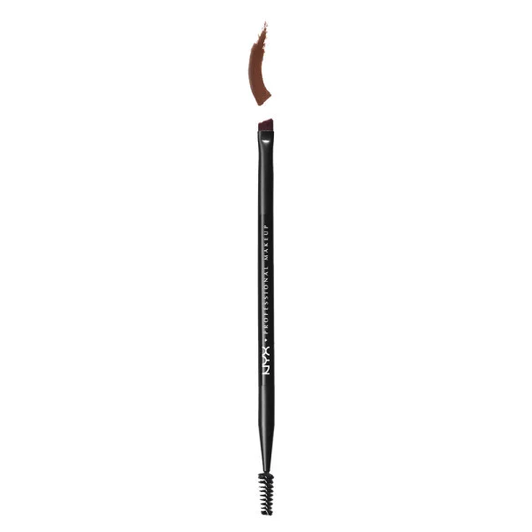 NYX Pro Brush Dual Brow – Dobbeltsidig Øyenbrynsbørste v:6340654