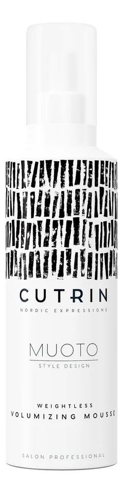 Cutrin MUOTO Weightless Volume Mousse – 200 ml. v:7259299 Cutrin MUOTO Weightless Volume Mousse – 200 ml. v:7259299