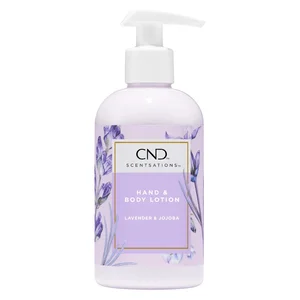 CND Lavender & Jojoba Hand & Body Lotion 245ml v:5210789 CND Lavender & Jojoba Hand & Body Lotion 245ml v:5210789