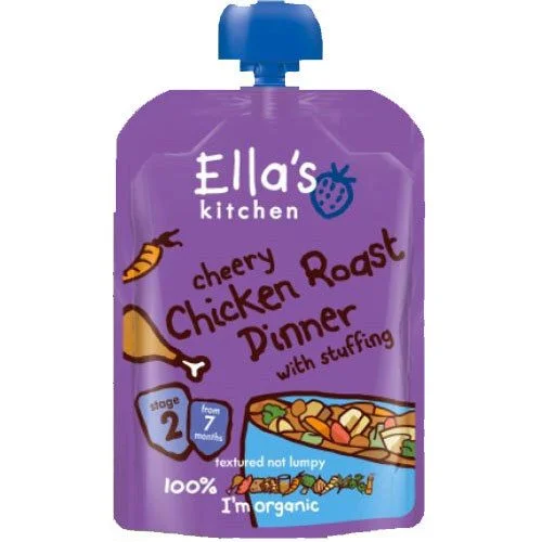 Ella’s Kitchen Kyllingstek Middag Ø – 130 g v:3903955 Ella’s Kitchen Kyllingstek Middag Ø – 130 g v:3903955
