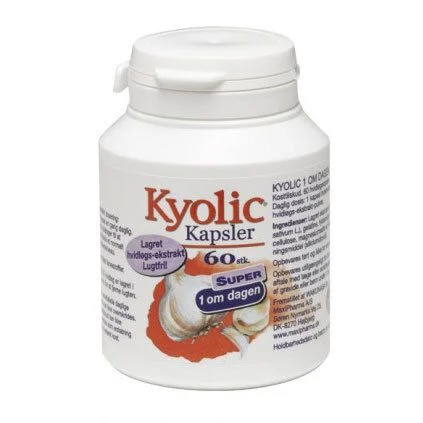Kyolic 1 om dagen – 60 kaps. v:7154618 Kyolic 1 om dagen – 60 kaps. v:7154618