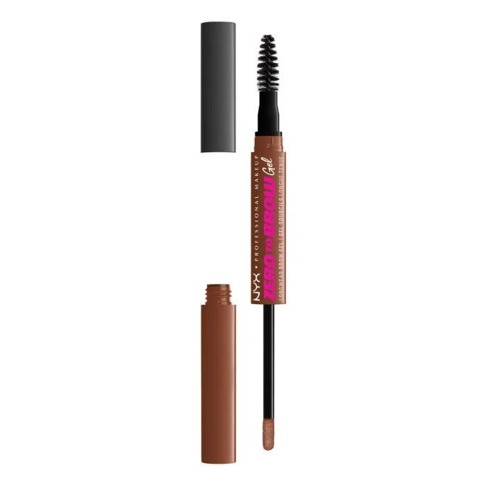 NYX Professional Makeup Zero To Brow Longwear Brow Gel Auburn 4 v:3711930