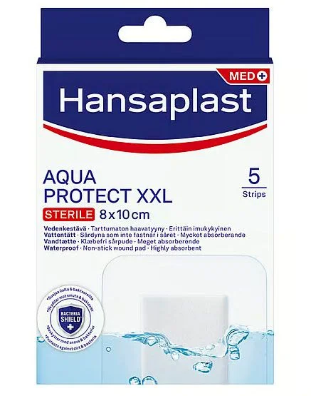 Hansaplast Aqua Protect XXL – 5 stk. v:2830287 Hansaplast Aqua Protect XXL – 5 stk. v:2830287