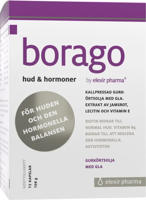 Elexir Pharma Borago 72 stk v:8408512 Elexir Pharma Borago 72 stk v:8408512