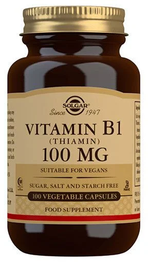 Solgar Vitamin B1 100 mg - 100 kap v:4289482