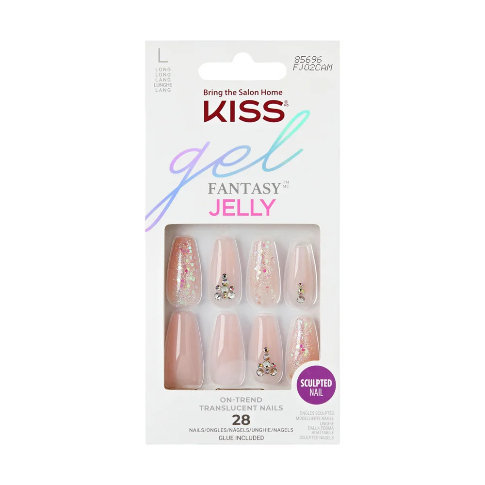 Jelly Fantasy Artificial Nail – Jelly Juice 28 pcs – Kiss v:4468013