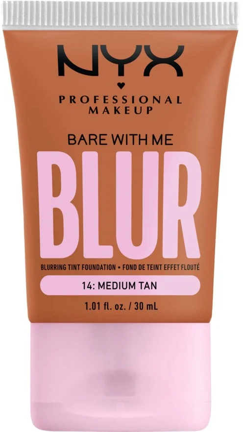 NYX PROFESSIONAL MAKEUP Bare With Me Blur Tint Foundation 14 Medium Tan v:3918866 NYX PROFESSIONAL MAKEUP Bare With Me Blur Tint Foundation 14 Medium Tan v:3918866