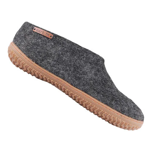 Hjemmesko m. Gummisåle Dark Grey | 36 v:3225653 Hjemmesko m. Gummisåle Dark Grey | 36 v:3225653