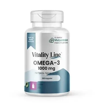 Vitality Line Omega 3 1000 Mg 100 Kapsler v:7977813